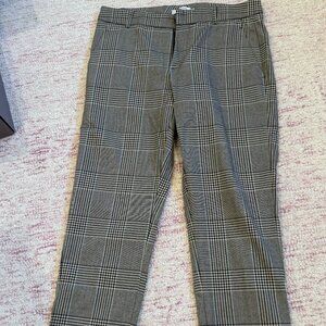 Mango Suit Plaid Pants- Women's Size 4 NWOT